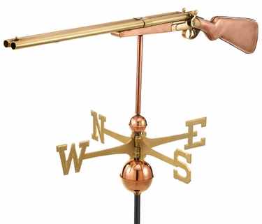 Vintage Shotgun Weathervane - Click to enlarge