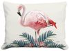 Vivid White Flamingo Outdoor Pillow