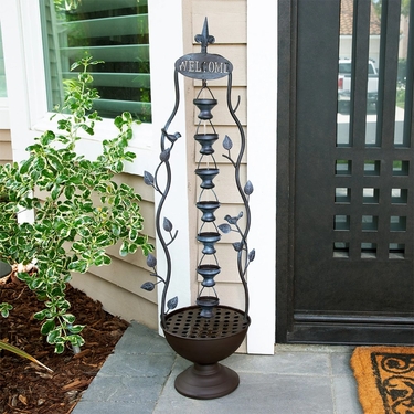Welcome Drip Cups Tabletop Fountain - Click to enlarge