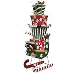 Whimsical Iron Christmas Sleigh w/Presents