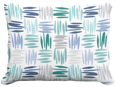 Whimsy Strokes Outdoor Pillow - Click to enlarge