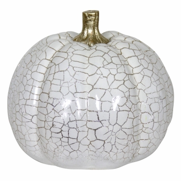 White and Gold Pumpkin - Click to enlarge