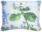 White Hydrangea Outdoor Pillow