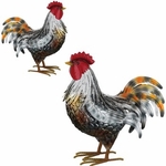 White Leghorn Roosters (Set of 2)