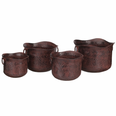 Wild West Nesting Planters (Set of 4) - Click to enlarge