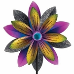 Wind Flower Spinner Stake Wind Flower Spinner Stake