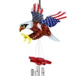 WindyWing Patriotic Eagle Wind Chime WindyWing Patriotic Eagle Wind Chime