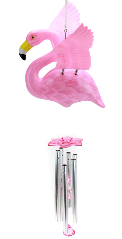 Pink Flamingo Wind Chime by WindyWings