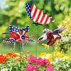 WindyWings Patriotic Garden Stakes (Set of 3)