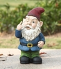 Winking Middle Finger Gnome