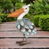 Wood & Metal Pelican Statue