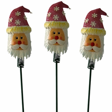 Xmas Garden - Christmas Garden Stakes (Set of 3) - Click to enlarge