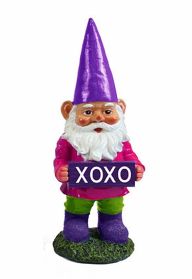 XOXO Gnome Garden Statue - Click to enlarge