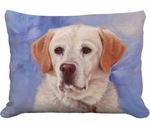 Yellow Labrador Outdoor Pillow