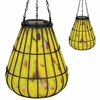 Yellow Murano Solar Lantern (Set of 2)