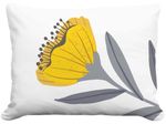 Yellow Poppy Outdoor Pillow