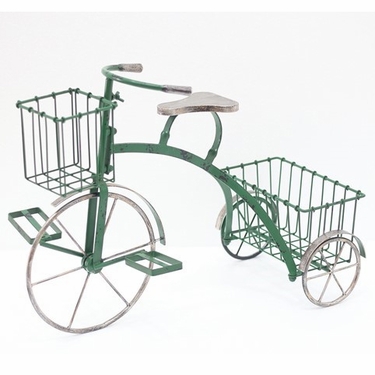 Youthful Tricycle Planter - Green - Click to enlarge