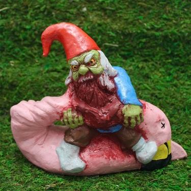 Zombie Gnomes: Snack Time - Click to enlarge
