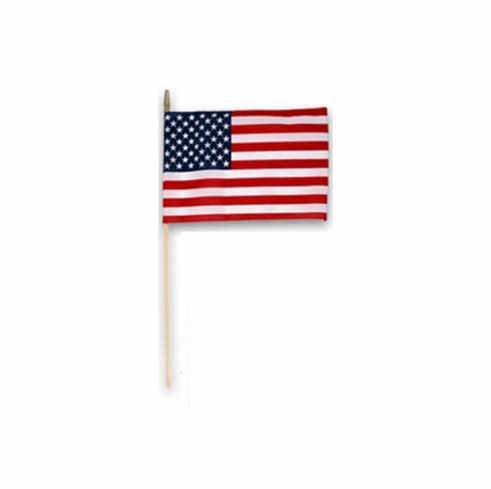 12x18 Inch Hemmed Cotton Grave Marker Flags 3-10 Gross