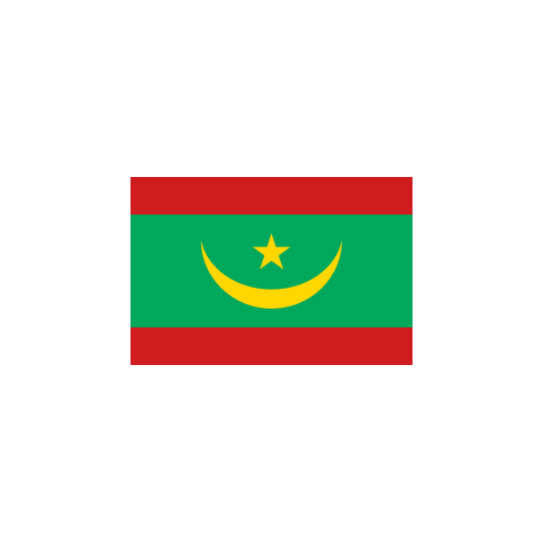 3x5' Mauritania Outdoor Flag