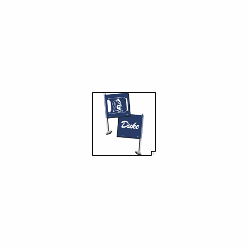Duke University Car Flag