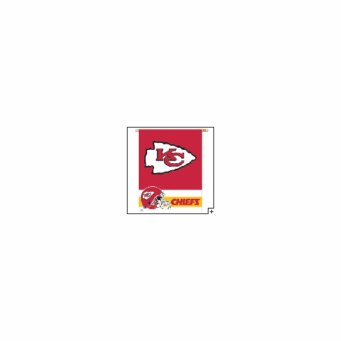Kansas City Chiefs 27"x37" Vertical Banner