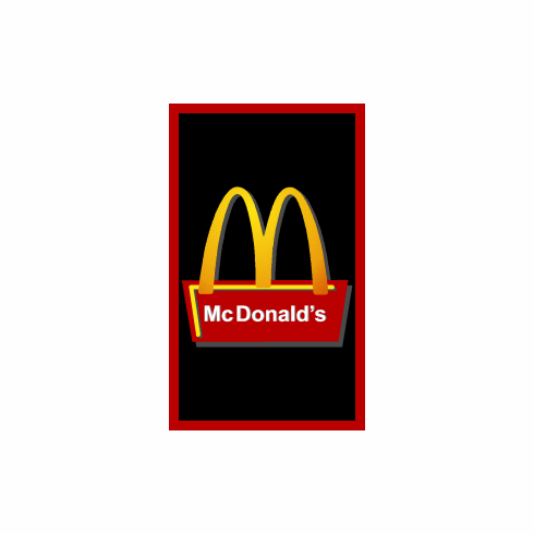 McDonald's 4x6' Logo Mat