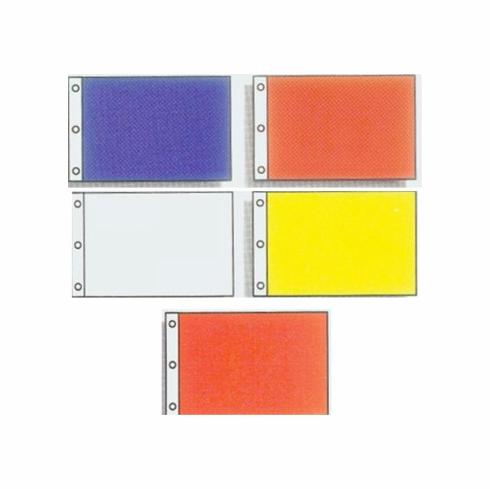 One Color-Set of 9 Flags