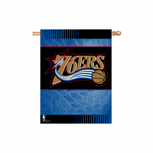 Philadelphia 76ers 27"x37" Vertical Banner
