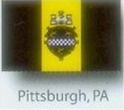 Pittsburgh, PA 3x5'