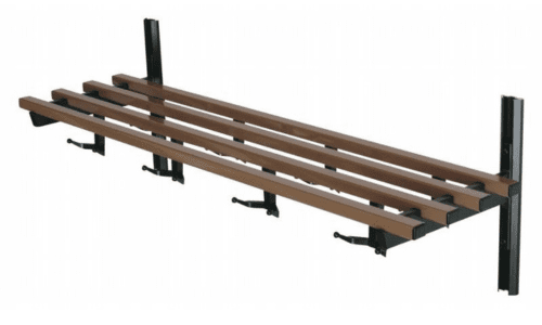 EM Bronze Slats, Black Wallstrips & Brackets