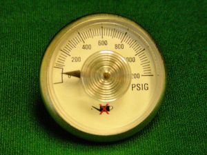 1000 PSI Gauge for 500 Series Regulator