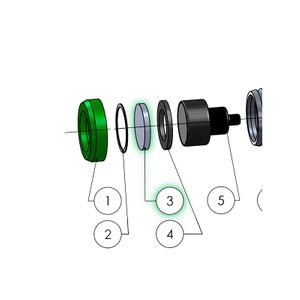 Western Technology 3500 LED 6 Pack PF Replacement Glass Lenses - 3500 Lens Pk Western Technology 3500 LED 6 Pack PF Replacement Glass Lenses - 3500 Lens Pk