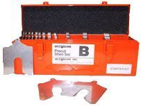 Accushim 3"X3" (B) Starter Kit (includes Tool Box)