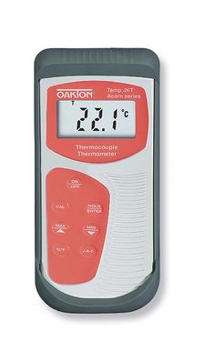 Oakton Acorn Temp J-K-T Thermocouple Thermometer and Probe Kit with NIST-Traceable Meter and Probe Calibration - WD-85000-00