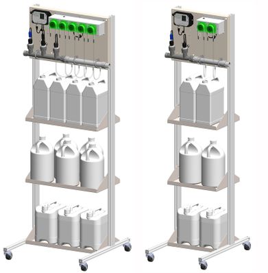 Agrowtek SKD Heavy Duty Skid Stand with Casters