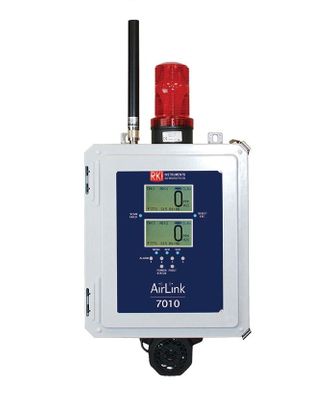 RKI Instruments Airlink 7010 Controller, 32 channels with 100-240 VAC power, 2.4 GHz radio - 74-7210-A