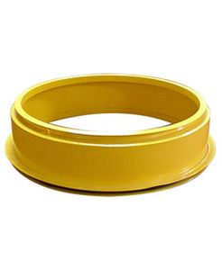 Pelsue Aluminum Shield 27" Diameter Top, 30" Diameter Bottom, 8" H with Tube - 2730-8A