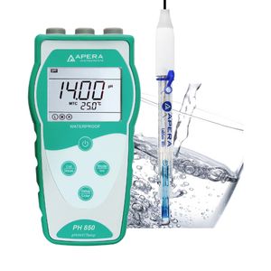 Apera PH850-PW Portable pH Meter Kit for Purified Water