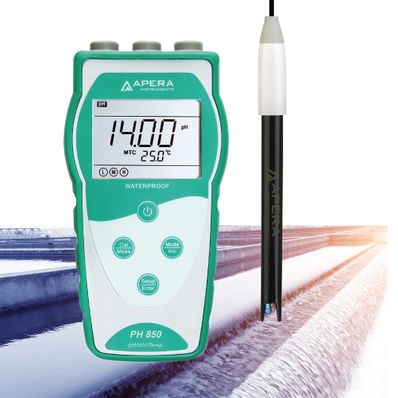 Apera PH850-WW Portable pH Meter Kit for Wastewater Apera PH850-WW Portable pH Meter Kit for Wastewater