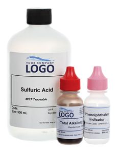 AquaPhoenix Alkalinity (P/T) Reagent Set (for buret titrations) - ALKRGT