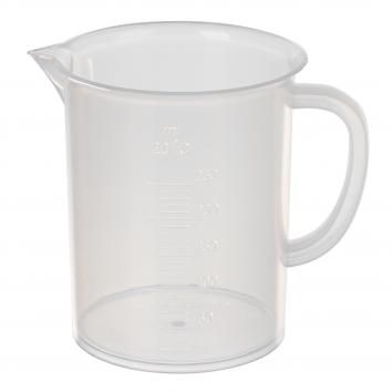 AquaPhoenix Beaker, 250mL Plastic with handle - BK-6250-H