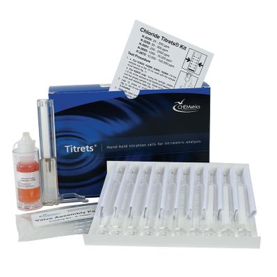 AquaPhoenix Chloride - Titrets Titration Cells, 1000-10,000 ppm - K-2055