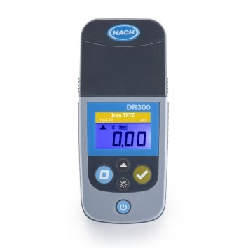 AquaPhoenix Colorimeter, DR300: Iron, 0.01 - 1.70 mg/L (TPTZ) - LPV445-97-16110