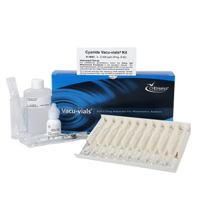 AquaPhoenix Cyanide Vacu-vials® (0-0.400 ppm) - K-3803