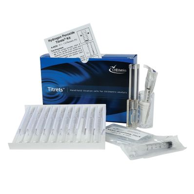AquaPhoenix Hydrogen Peroxide Titrets® Test Kit (0.1-1.0%) - K-5530