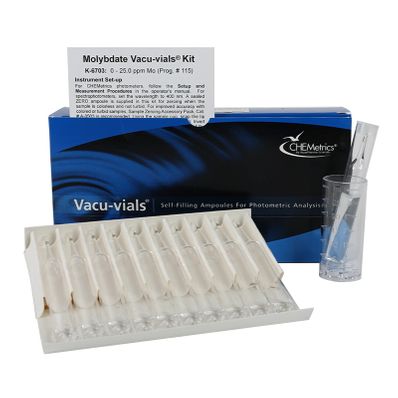 AquaPhoenix Molybdate Vacu-vials® (0-25.0 ppm) - K-6703