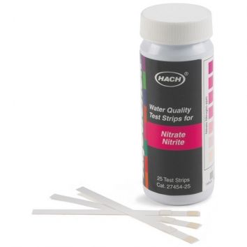 AquaPhoenix Nitrate/Nitrite Test Strips,_ 0, 1, 2, 5, 10, 20, 50 ppm, 25 strips - 2745425