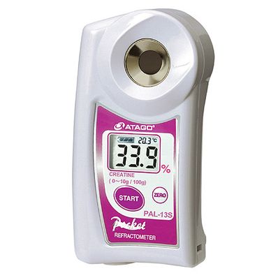 Atago Digital Hand-held "Pocket" Refractometer for Creatine - PAL-13S Atago Digital Hand-held "Pocket" Refractometer for Creatine - PAL-13S
