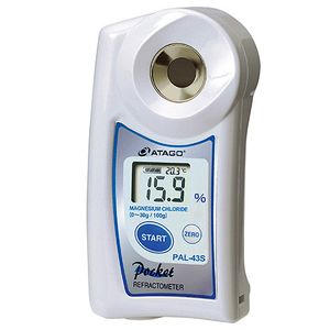 Atago Hand-held "Pocket" Refractometer for Snow-melting agent (Magnesium chloride) - PAL-43S Atago Hand-held "Pocket" Refractometer for Snow-melting agent (Magnesium chloride) - PAL-43S